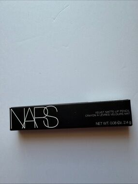 NARS Velvet Matte Lip Pencil in Black Packaging